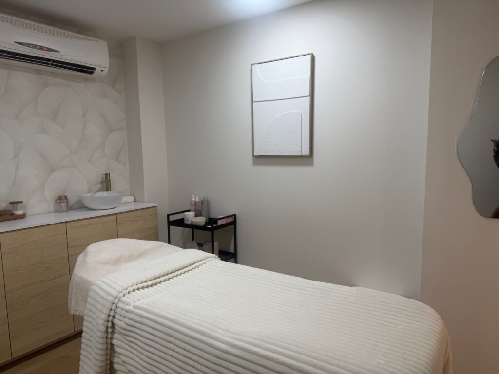 Cabina de tratamientos faciales en Navega
